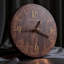Horloges murales noires rondes-42050915