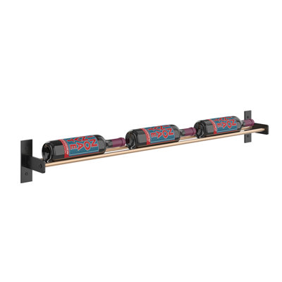 Abbie-May 3 Bottle Wall Mounted Wine Bottle Rack by Prep & Savour