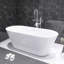 Baignoire autoportante en acrylique 63 po