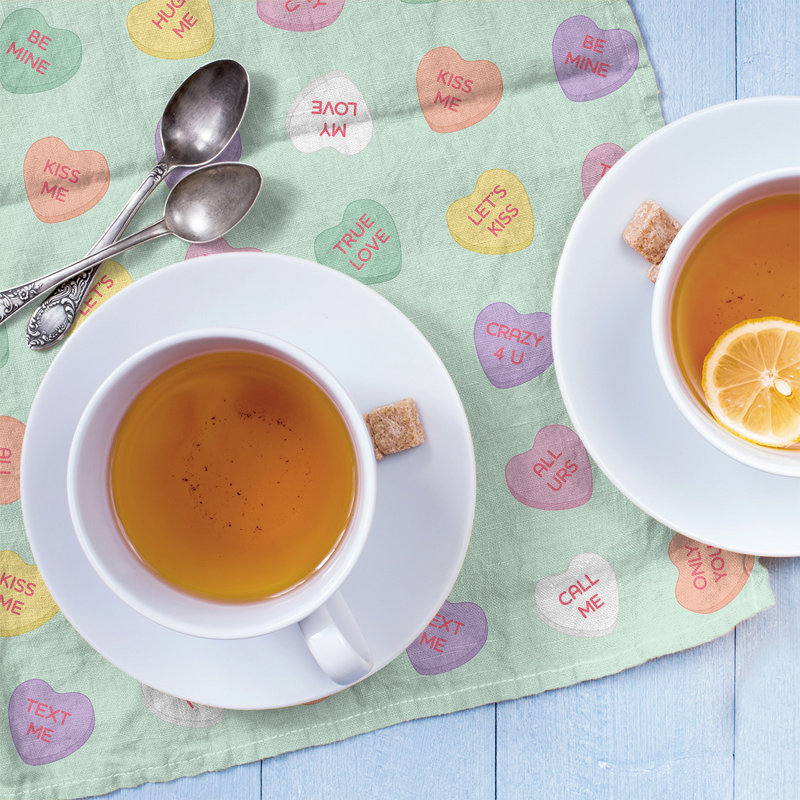 Waffle Tea Towel Kitchen Towel, Poly Twill