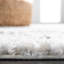 Tapis gris / ivoire à motif abstrait Mena-1803882813