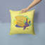 Coussin Yellow Fish on Yellow