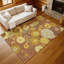 Tapis floral intérieur / extérieur lavable à la machine Emelia ACN2294-1950839383