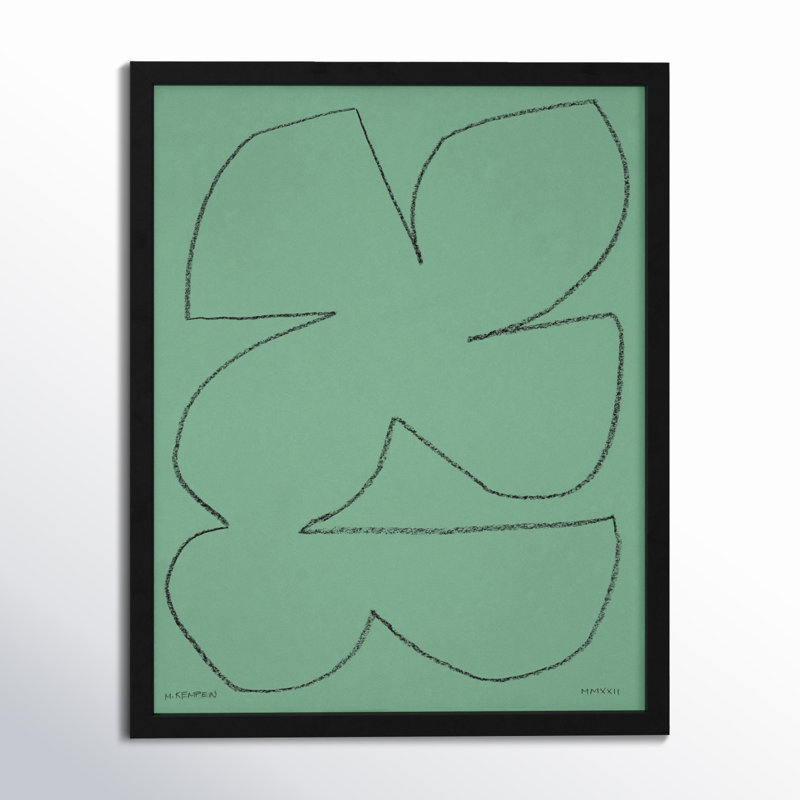 Sage 1 Print by Michael Kempen, Black, 20" H x 16" W x 1.25" D