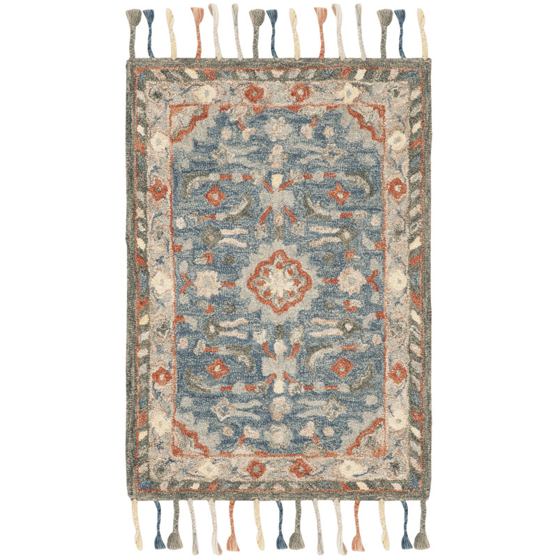 Vahakn Hand Tufted Wool Oriental Rug, Rectangle 2' x 3'