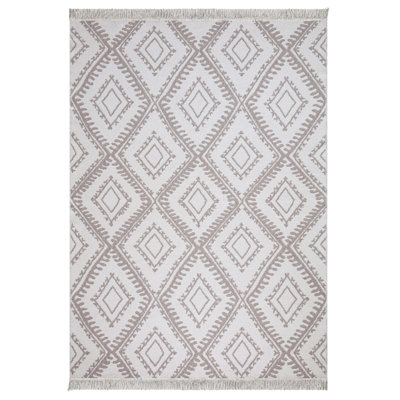 Scalf Cotton Argyle Indoor Rug