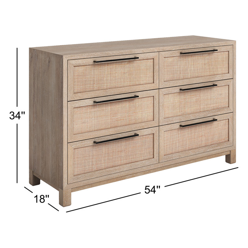 Jensen 6 - Drawer Dresser