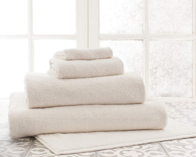 Signature Washcloth, Ivory