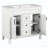 Leorn 35.1'' Single Bathroom Vanity with Resin Top-1293403632