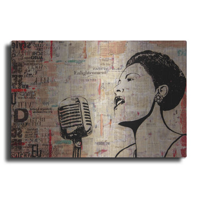 " Lady Day " Graphic Art Print