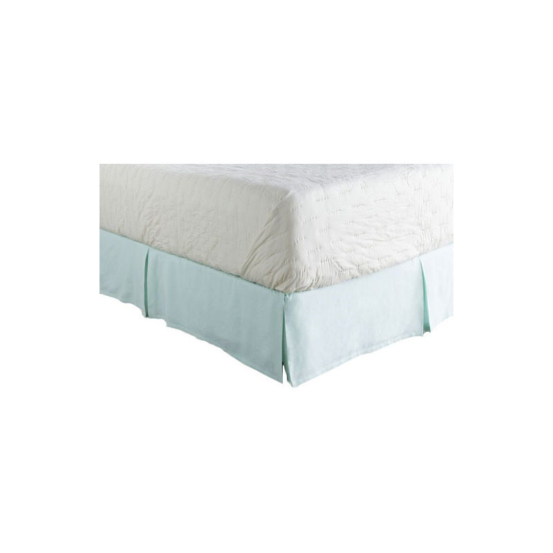 Anniston Tailored Bed Skirt, Blue, Twin