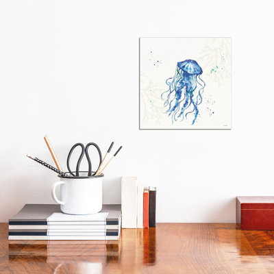 Deep Sea V No Words by Anne Tavoletti - Wrapped Canvas Print