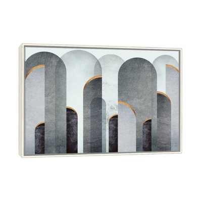 «A Cloudy Day», reproduction d'art sur toile encadrée