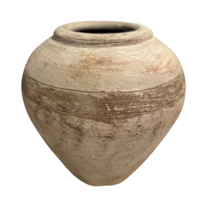 Syreena Clay Table Vase, 17" H x 16" W x 16" D