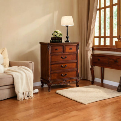 European-style Retro Cabinet Accent Chest