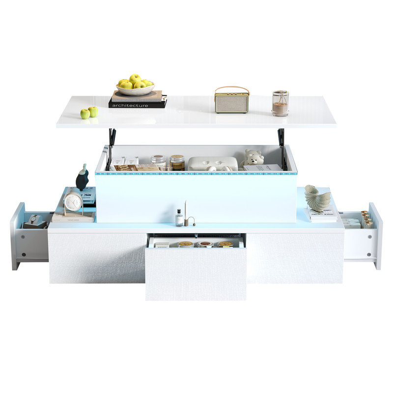 Lift Top Coffee Table with Storage