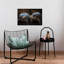Giant Tortoises Facing Contemporary Wall Art Print 1 Piece Wrapped Canvas Wall Art-1567474290