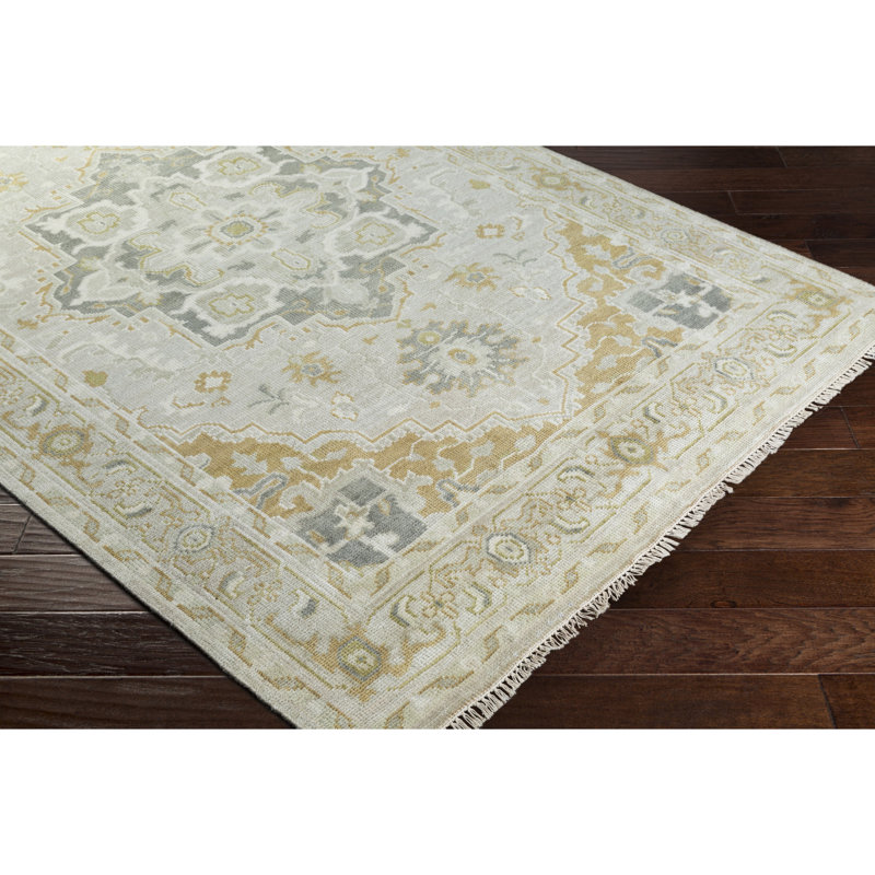 Daer Wool Oriental Indoor Rug, Rectangle 9' x 13'