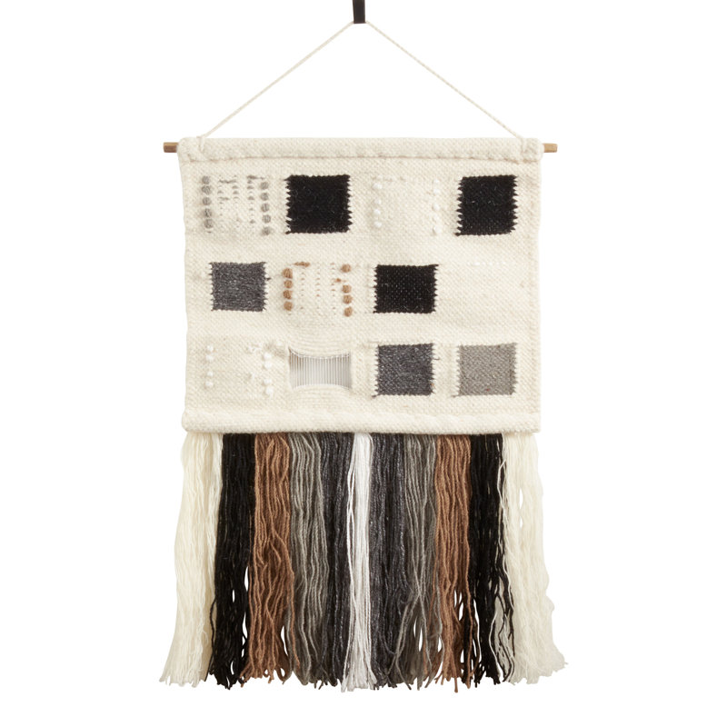 Bohem Collection Hand Woven Wool Wall Hanging