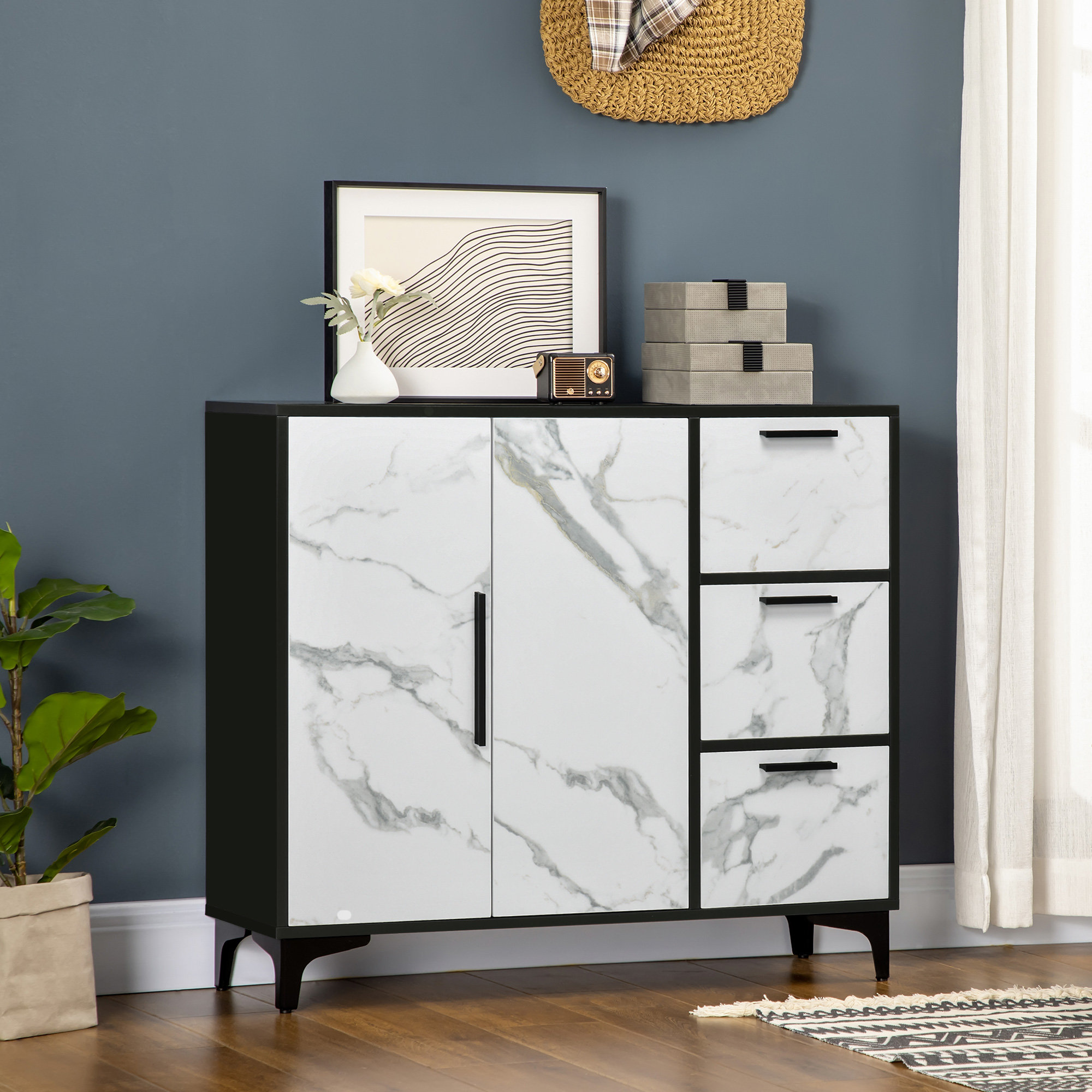 90cm sideboard deals cabinet