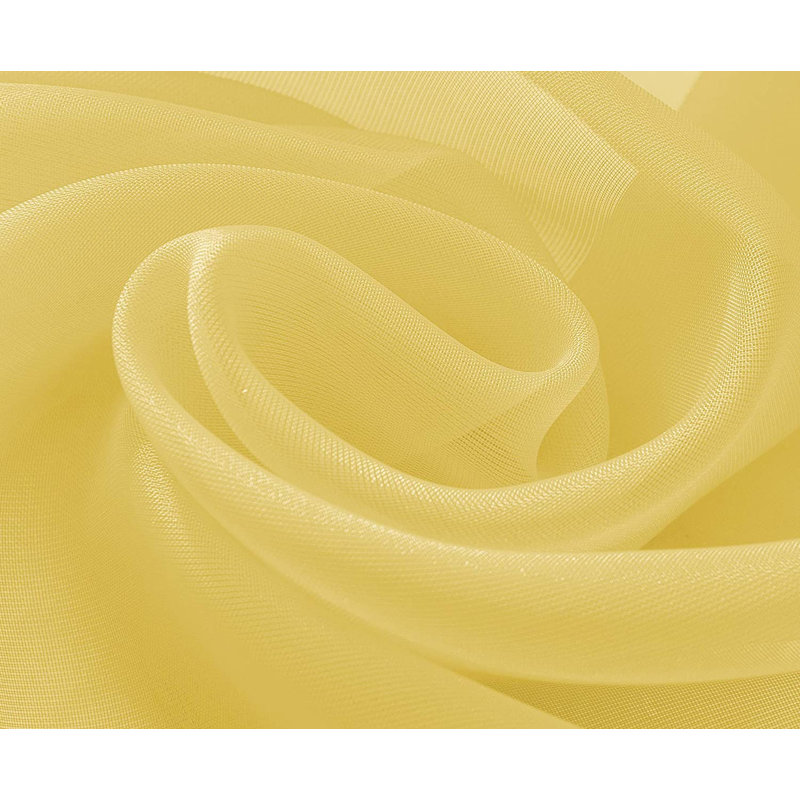 Brannon Sheer Window Scarf, Neon Yellow