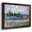 Vue de Vetheuil, 1880 (1) - reproduction sur toile-96278269-96278268