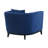 Ziggy 42" Wide Velvet Upholstered Accent Chair with Black Wood Base-944703968