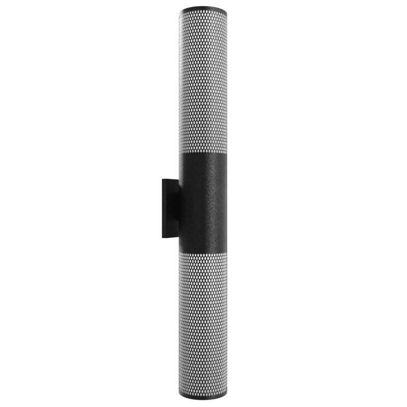 Avenue Outdoor Black Wall Sconce, 36" H x 5" W x 5" D