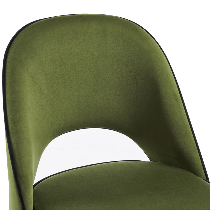Anquanette Upholstered Dining Chair, Green