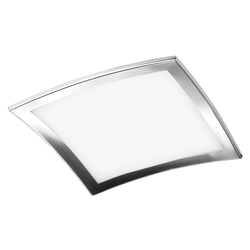 Glass Flush Mount, 4" H x 16.13" W x 16.13" D