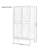 Modern Minimalist Solid Wood Wardrobe
