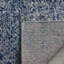 Tapis bleu marine / argenté Christa-826419275