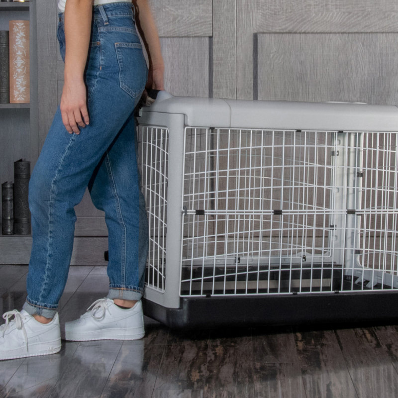 Caisse pour animaux, H 27,50 po x l 24,50 po x P 36,50 po