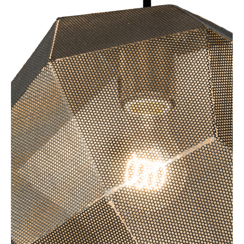 Luminaire suspendu géométrique 1 lumières unique Becraft