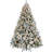 Ericka Pre-lit Flocked Artificial Christmas Tree-921602849