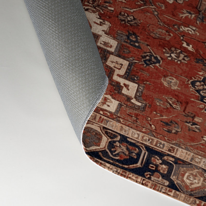 Tapis turc intérieur et extérieur brun, Rectangle 9 pi x 12 pi