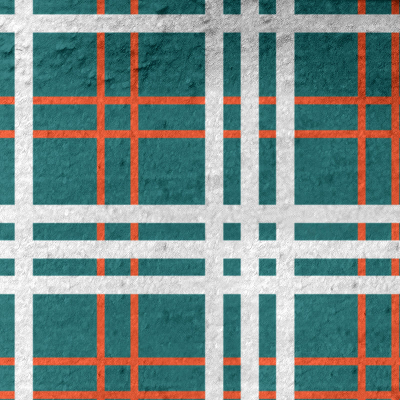 Bath Towel, Microfiber, Orange/White/Aqua