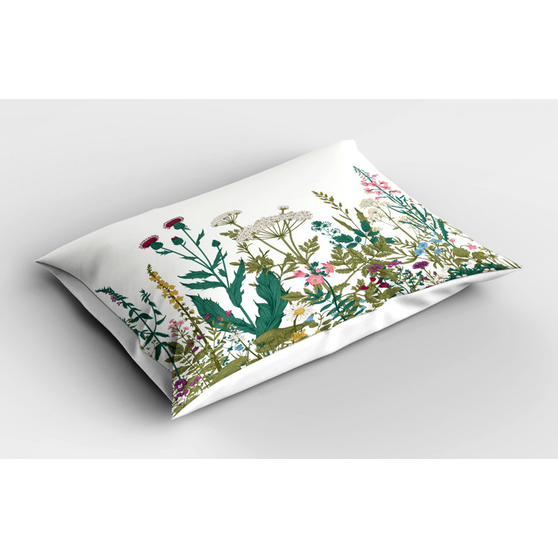 Spring Polyester Sham Set, Queen