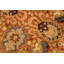 Tapis orange / gris en laine noué à la main 8 pi 2 po x 10 pi 3 po Roby