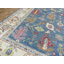 Tapis oriental oriental bleu noué à la main 9 pi 5 po x 11 pi 7 po 1DE92D6F0B6443D2B6C7CE62AA34C3EF