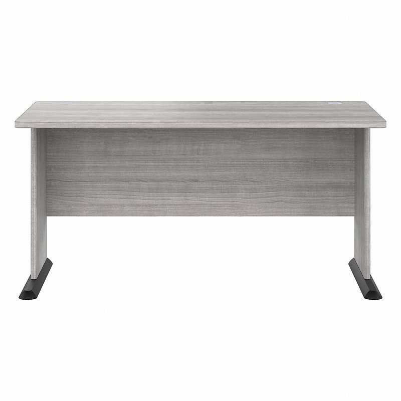 Bureau Studio A, Gris platine, H 30 po x l 60 po x P 27 po