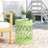 Outdoor Metal End Table -Large-967879771