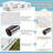 10' X 30' Party Tent, Heavy Duty Waterproof Canopy With 6 Removable Sidewalls And 2 Zippered Doors, White-124928443-121768598