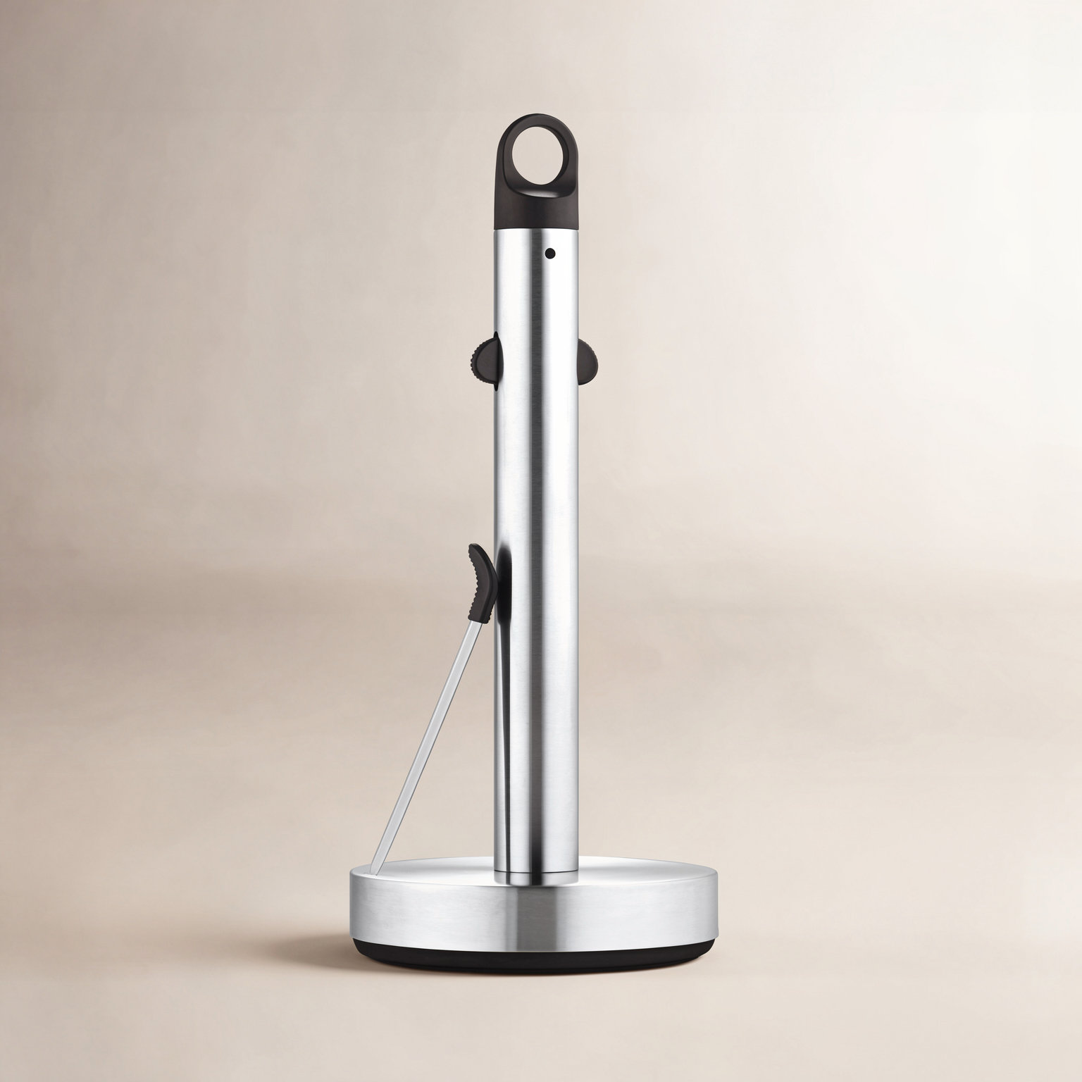 LOOP Free Standing Paper Towel Holder, Silver