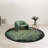 Luxury Round Fluffy Rug – Soft & Stylish Carpet For Sofa, Vanity, Study & Closet-1281557388