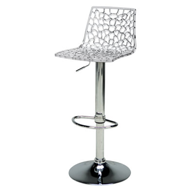 Spider Height Adjustable Swivel Bar Stool