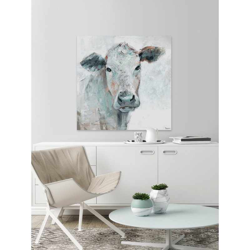 Parvez Taj - Wrapped Canvas Painting, 30cm H x 30cm W