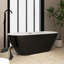 Baignoire autoportante en acrylique 66,9 po x 29,5 po