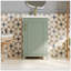 Petit meuble-lavabo 20 "avec lavabo en céramique-55809662