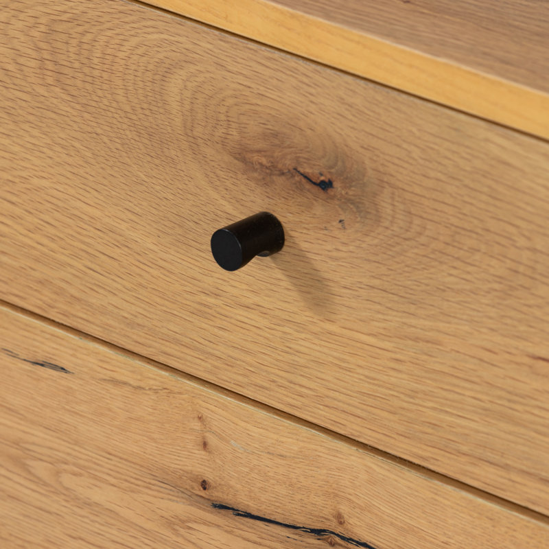 Eaton 3 - Drawer Nightstand, Light Oak Resin